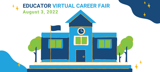 Educator Virtual Career Fair  Banner