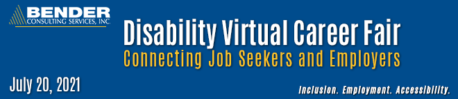 Bender Virtual Career Fair Banner