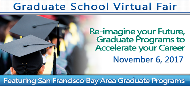 San Francisco Bay Area Graduate School Virtual Fair Banner