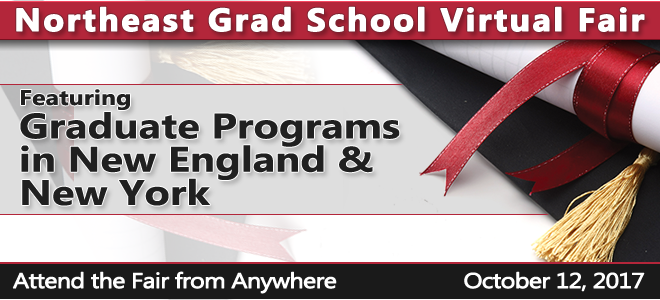 Northeast Grad School Virtual Fair Banner