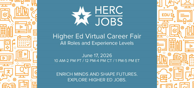 Explore Careers in Higher Ed - All Roles & Experience Levels  Banner