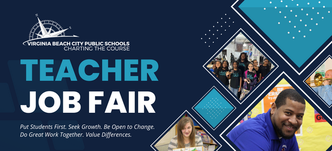 Virginia Beach City Public Schools - Spring Teacher Fair Banner