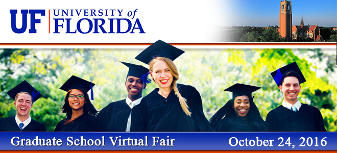 University of Florida Grad School Virtual Fair Banner