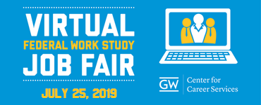 Virtual Fws Job Fair Hosted By Gw
