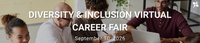 Diversity & Inclusion Virtual Career Fair Banner