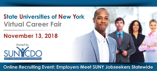 SUNY Virtual Career Fair Banner