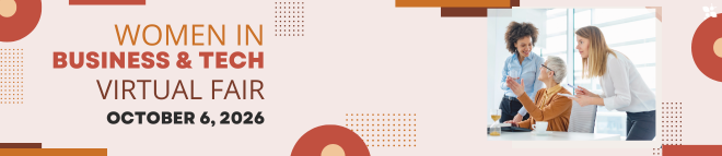 Women in Business & Technology Virtual Fair Banner