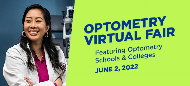 Optometry Virtual Fair Banner