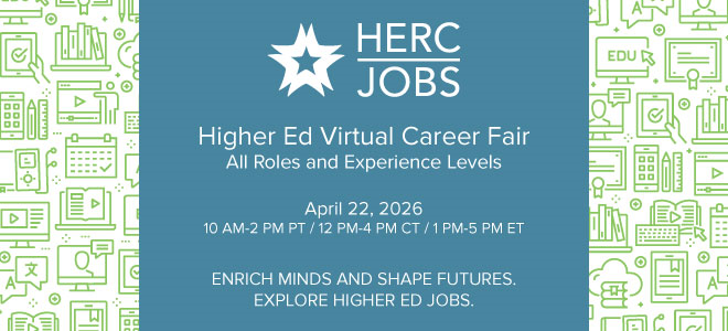Explore Careers in Higher Ed - All Roles & Experience Levels Banner