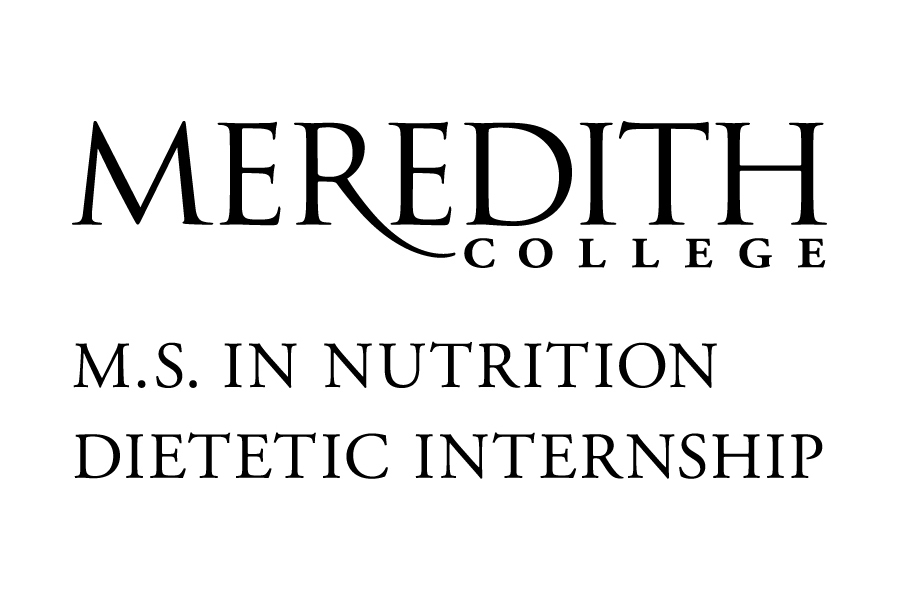 Meredith College Master of Science in Nutrition/Dietetic Internship Logo