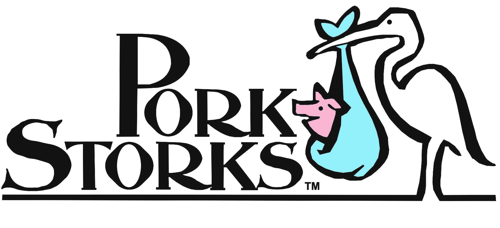 Pork Storks Midwest Semen Center Logo
