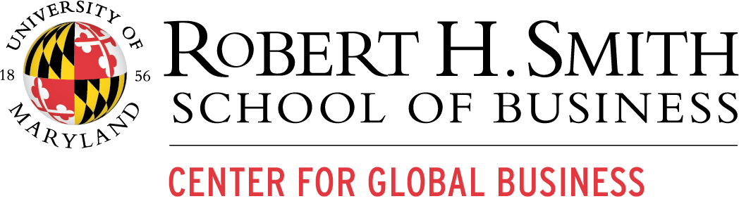 Center for Global Business at Robert H. Smith School of Business, UMD Logo