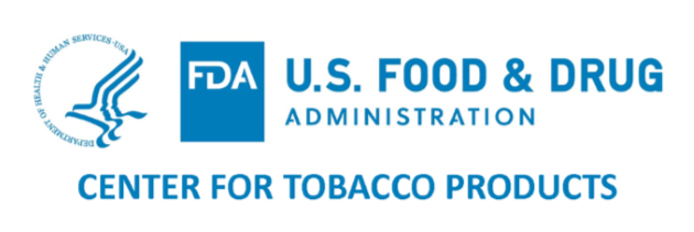 Food and Drug Administration Center for Tobacco Products Logo
