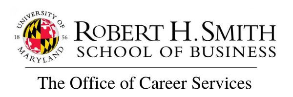 Robert H. Smith School of Business, University of Maryland - Career Services Logo