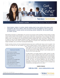 Learn About Noble Benefits