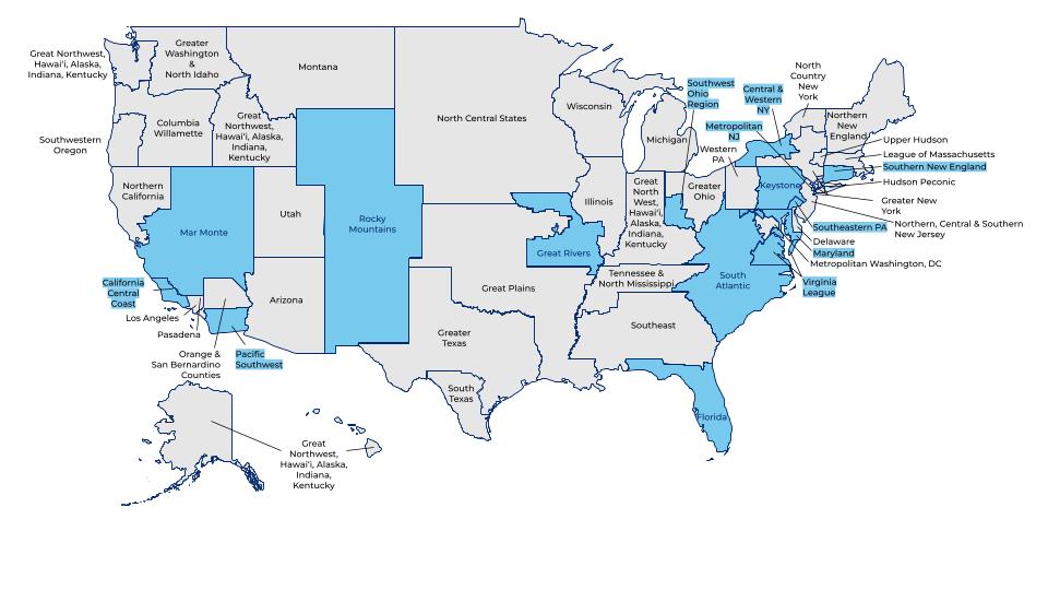 Affiliate Map