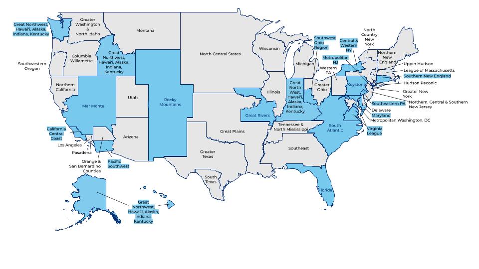 Affiliate Map